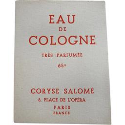 Eau de Cologne très parfumée 65°