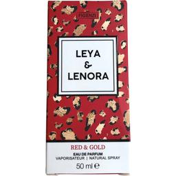 Leya & Lenora - Red & Gold