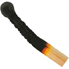 Сгоревшая спичка